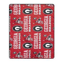 Pegasus - Georgia Bulldogs 50" x 60" Homefield Stacked Logos Ultra Soft Blanket - Multicolor