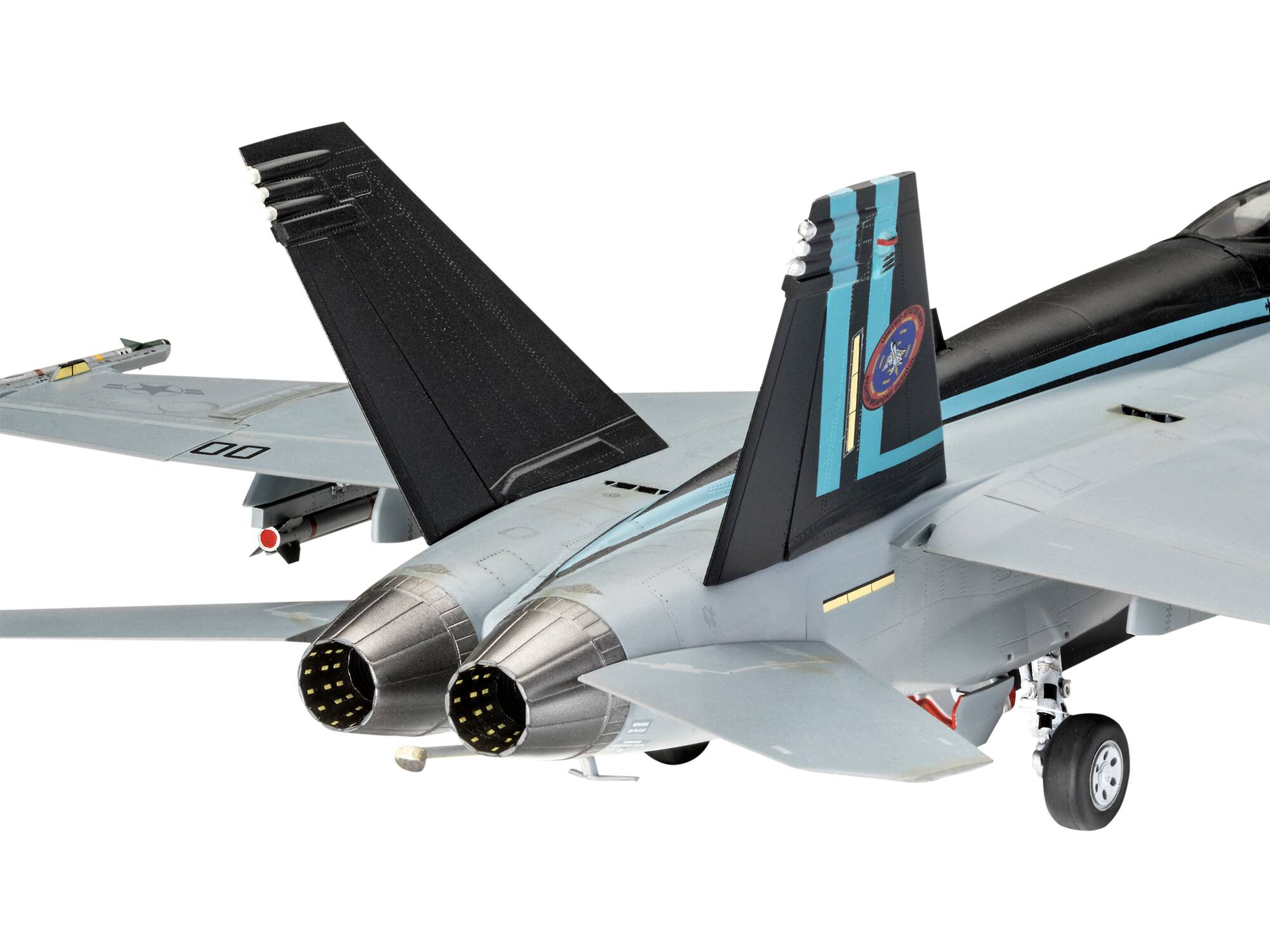 Alt View 1. Revell - Level 5 Model Kit Maverick's F/A-18E Super Hornet Jet "Top Gun: Maverick" (2022) Movie 1/48 Scale Model by Revell - Multicolor.