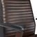 Alt View 12. La-Z-Boy - Emerson Bonded Leather Ergonomic Swivel Executive Office Chair - Brown.