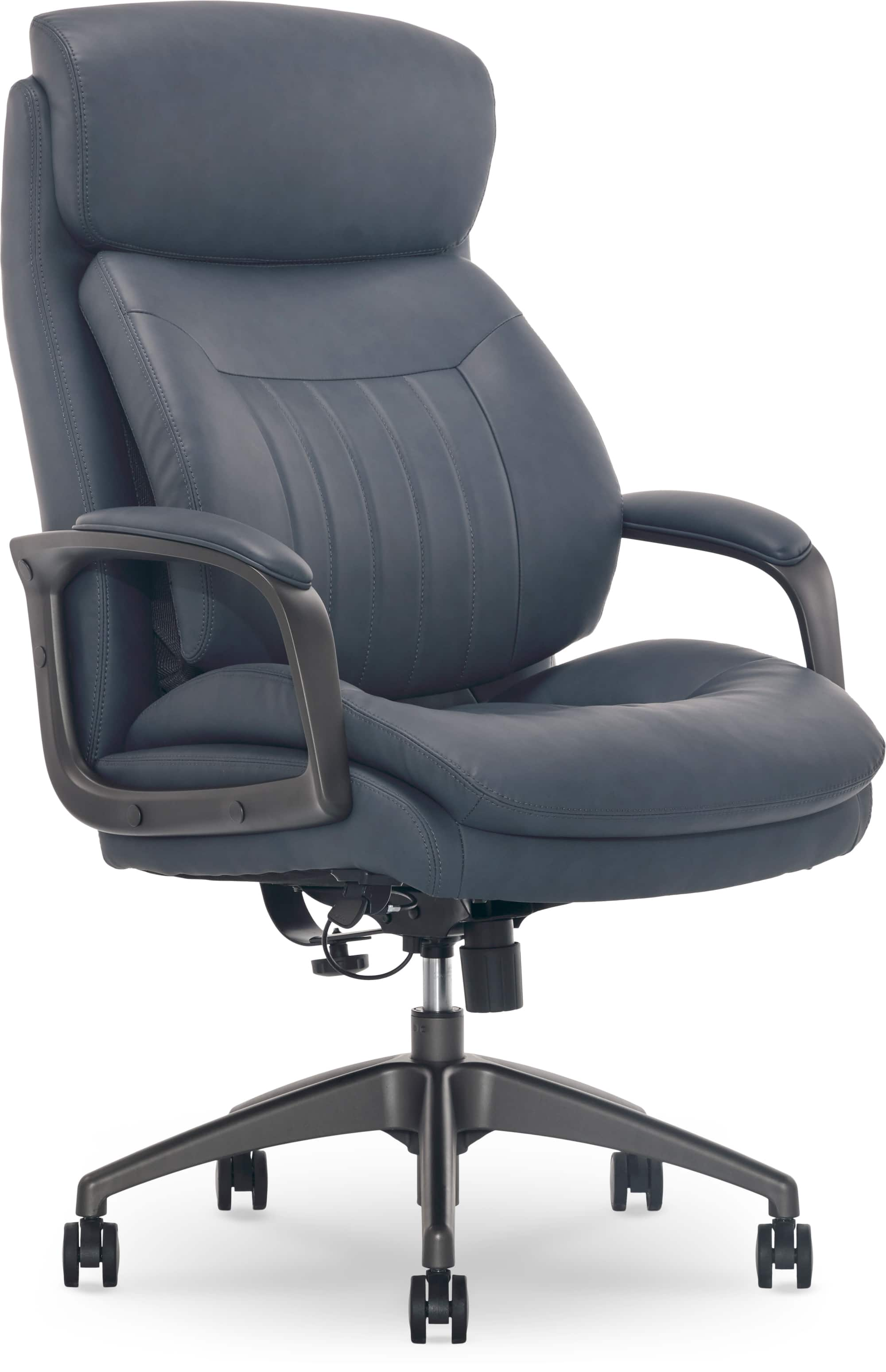 La-Z-Boy - Calix Big and Tall Executive Chair with TrueWellness Technology Office Chair - Slate