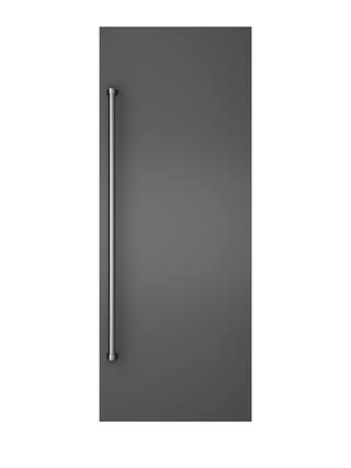 Front. Viking - 36"W. Door Panel for Viking Veil FDFZIC7360L FDFZIC7360R FDREIC7360L & FDREIC7360R Ref./Frz. Models - Damascus Gray - Damascus Gray.