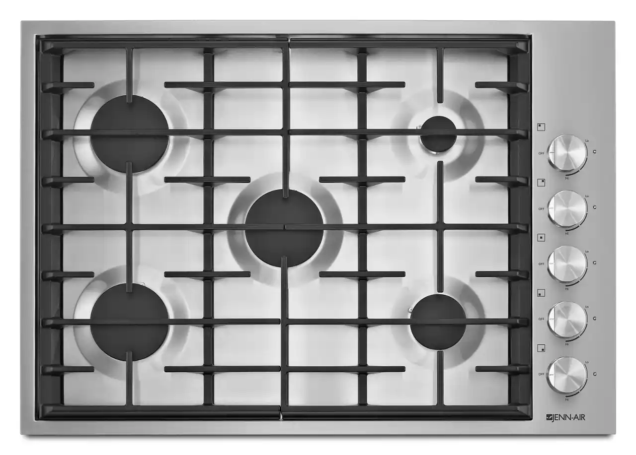 JennAir - 30" Gas Cooktop - Stainless Steel