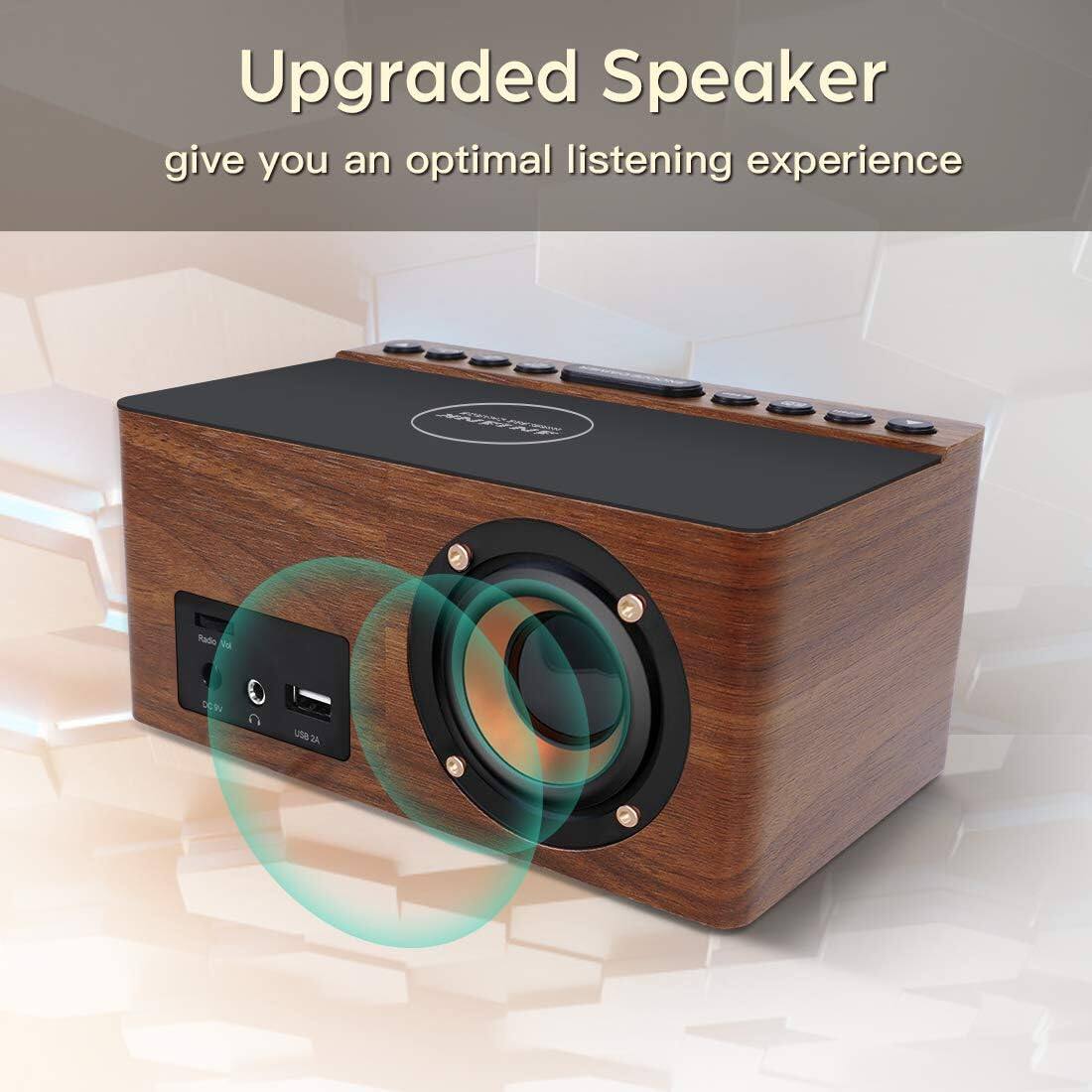 Upgraded Speaker  
give you an optimal listening experience