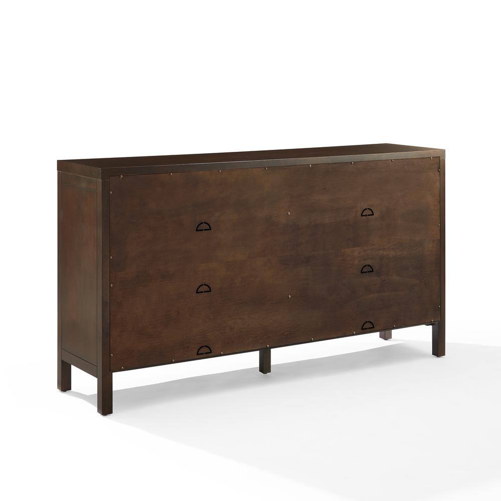 Angle. Crosley Furniture - Darcy Sideboard - Dark Brown.