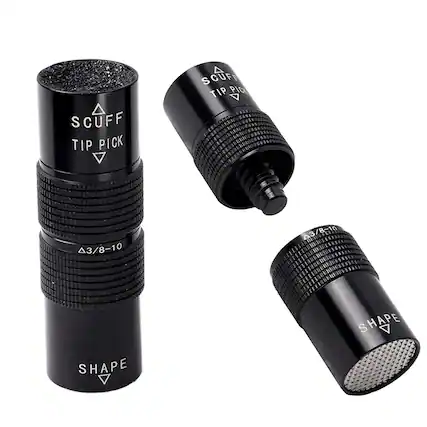 SCUFF TIP PICK, A3/8-10, SHAPE