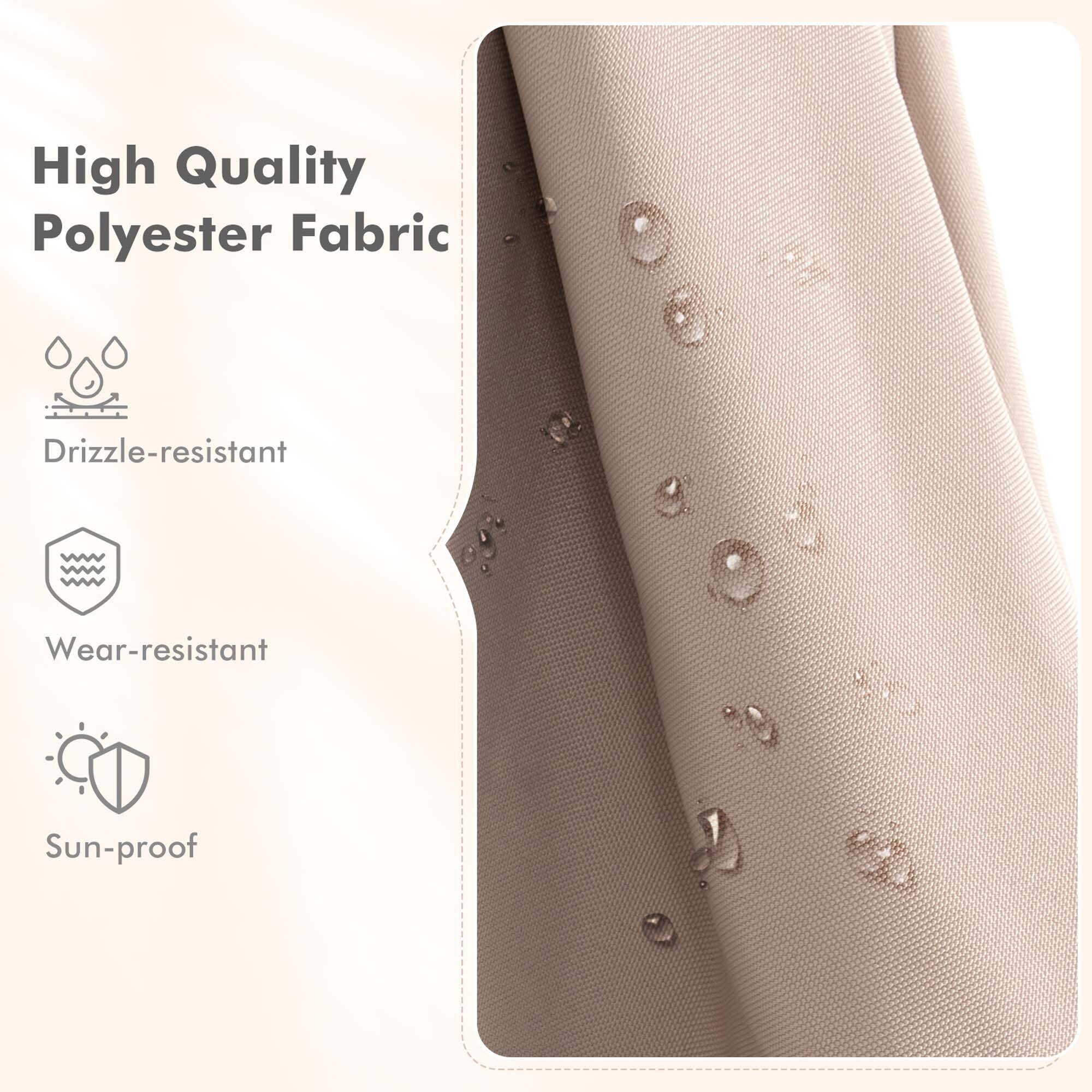 High Quality Polyester Fabric Drizzle-resistant Wear-resistant Sun-proof