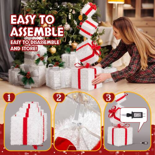 EASY TO ASSEMBLE  
EASY TO DISASSEMBLE AND STORE!

1  
2  
3