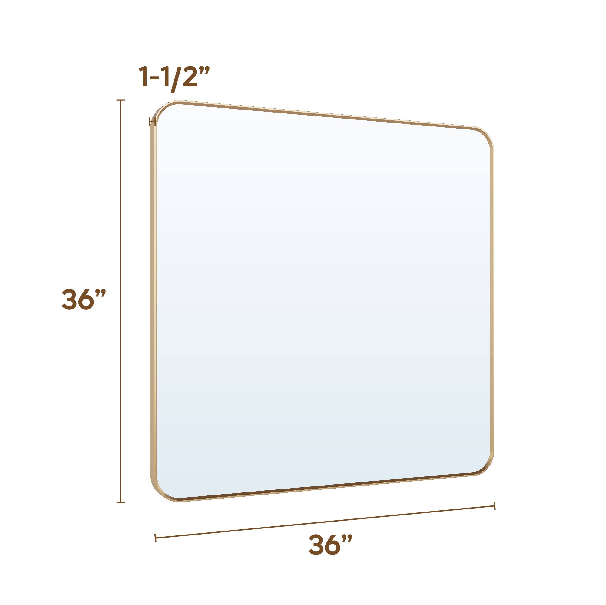 1-1/2" H 36" W 36"