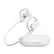 Angle. JBL - SoundGear Sense Hybrid Open-Ear headphones with detachable neckband - 2024 - White.