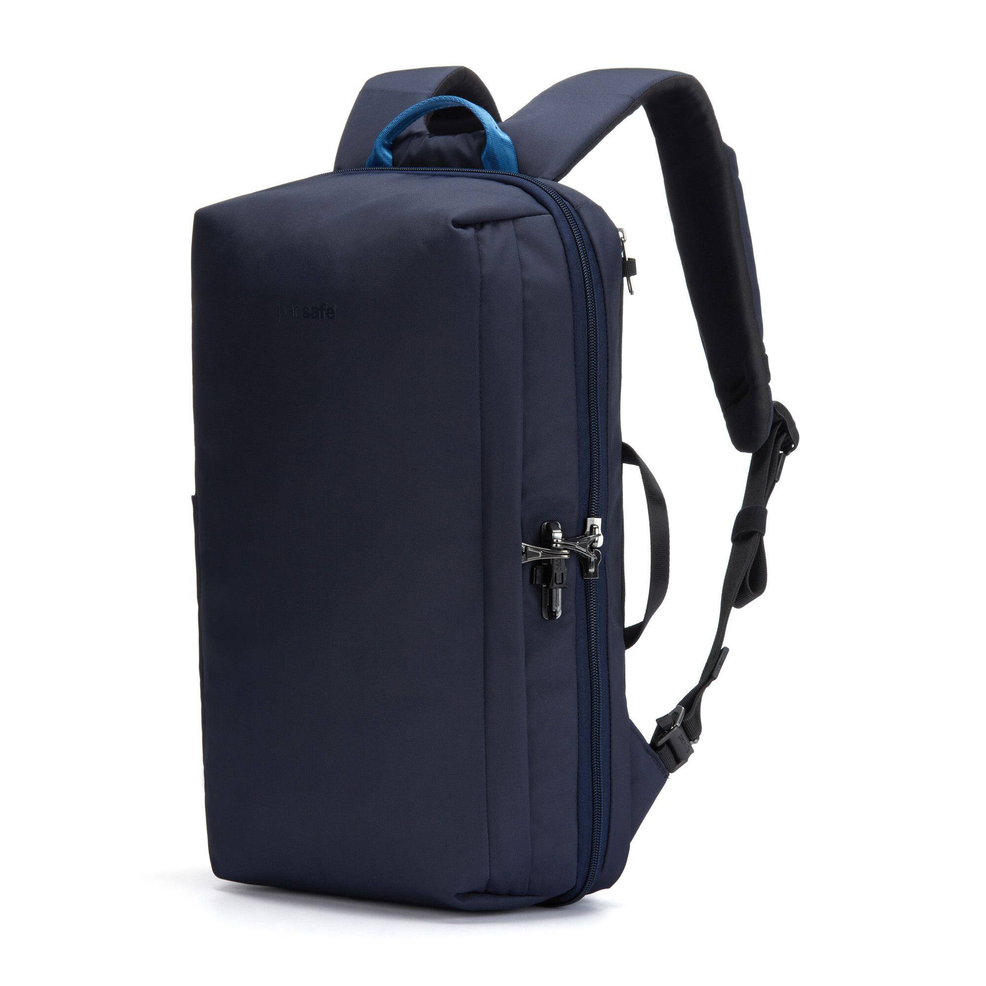 Left. Pacsafe - Metrosafe X Anti Theft 16" Commuter Backpack - Ocean.