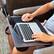 Alt View 2. LapGear - Home Office Pro Lap Desk (Fits up to 15.6" Laptop) - Black Carbon.