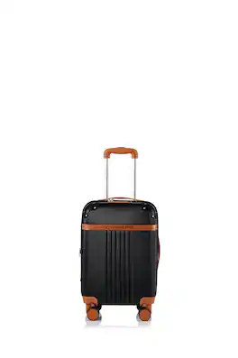Champs - Vintage Collection Expandable Spinner Carry-on - Black