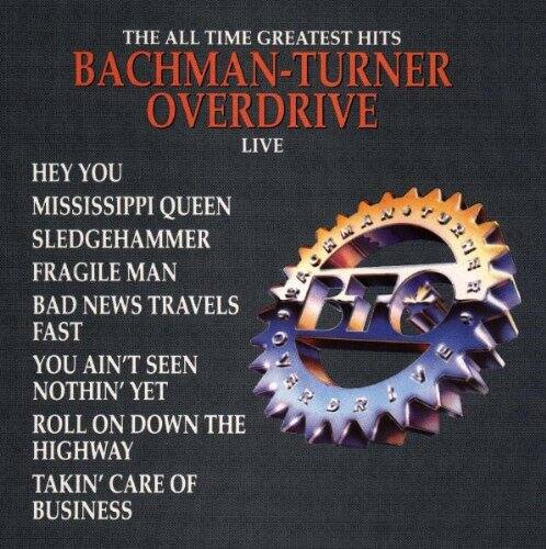 Bachman Turner Overdrive Greatest Hits Live COMPACT DISCS [CD