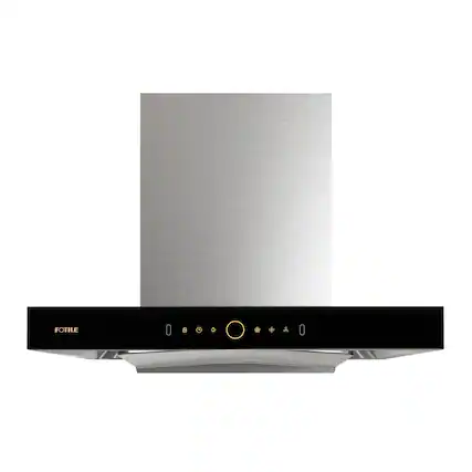 Front. FOTILE - FOTILE 30" 1200 CFM Wall-Mount Range Hood in Stainless Steel - stainless steel.