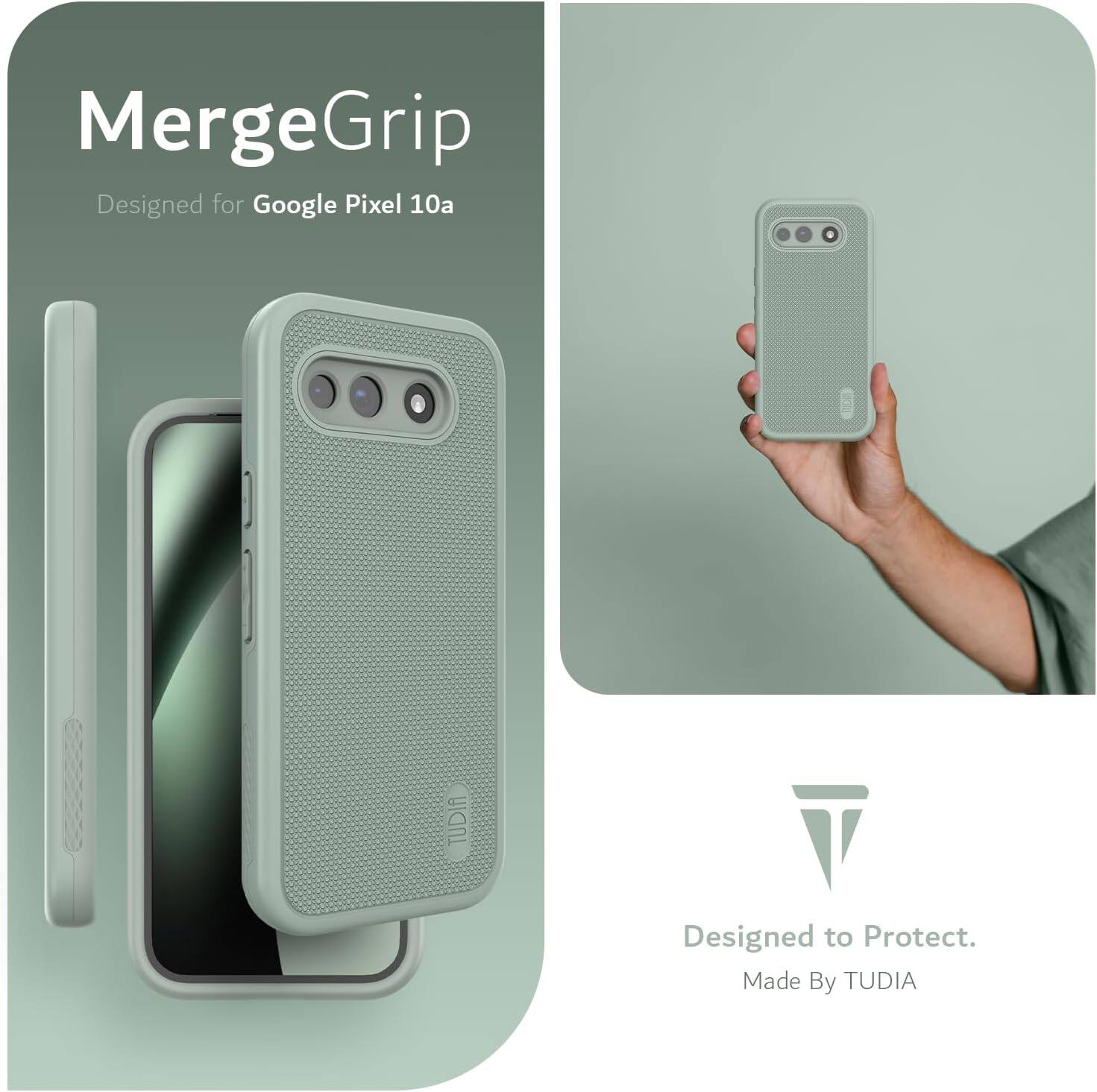MergeGrip  
Designed for Google Pixel 10a  

Designed to Protect.  
Made By TUDIA