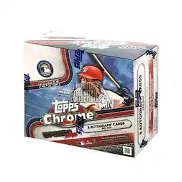 2025 Topps Chrome Update Series Baseball Hobby Jumbo Box
