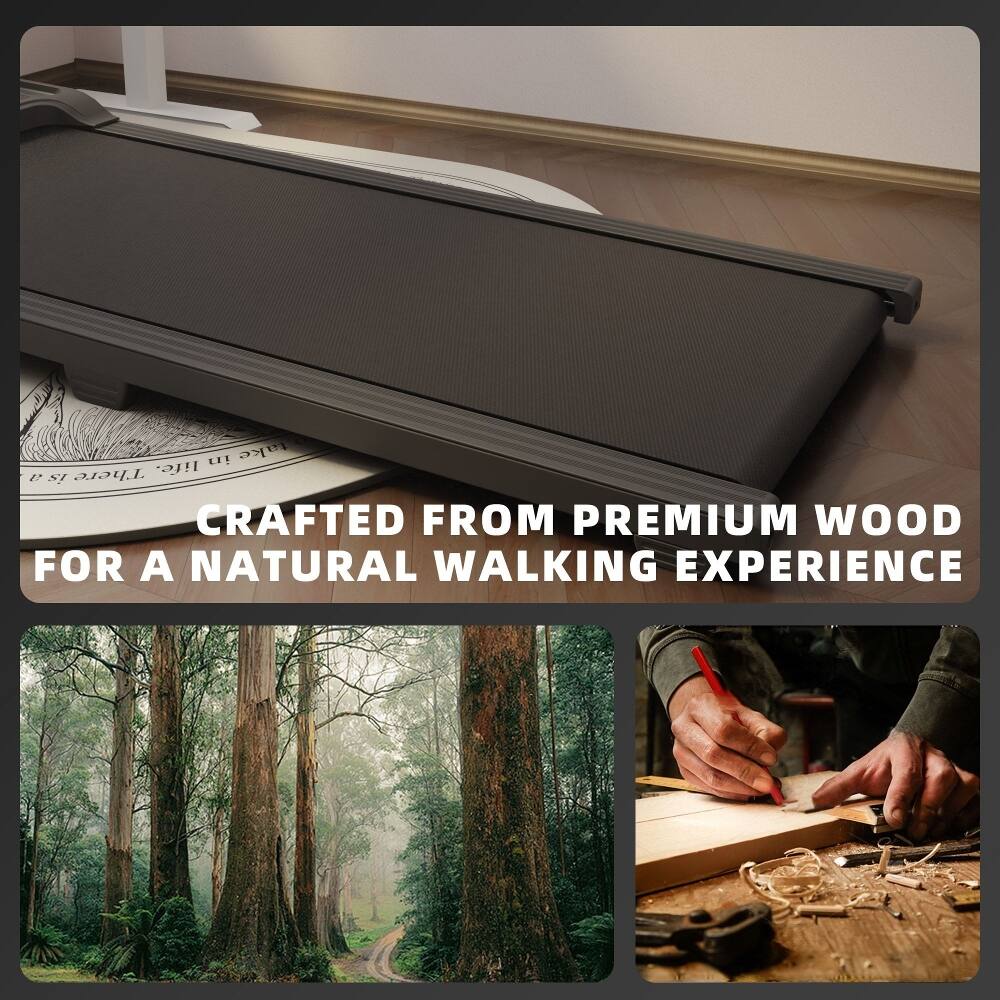 CRAFTED FROM PREMIUM WOOD FOR A NATURAL WALKING EXPERIENCE