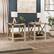 Alt View 15. Walker Edison - 18” Farmhouse 2-Piece Metal-X Side Table Set - White Oak.