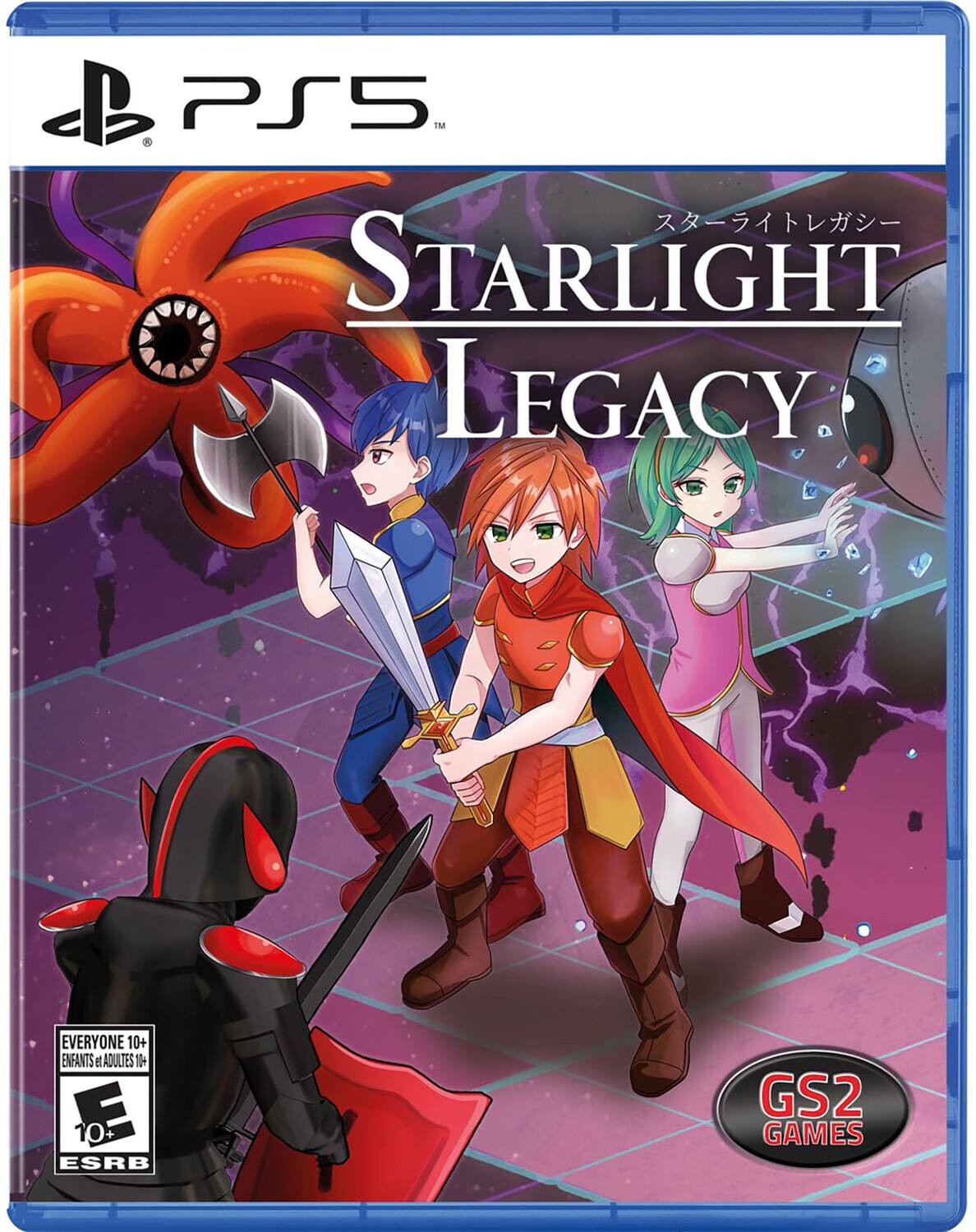 PS5  
STARLIGHT LEGACY  
EVERYONE 10+  
ENFANTS et ADULTES 10+  
ESRB  
GS2 GAMES
