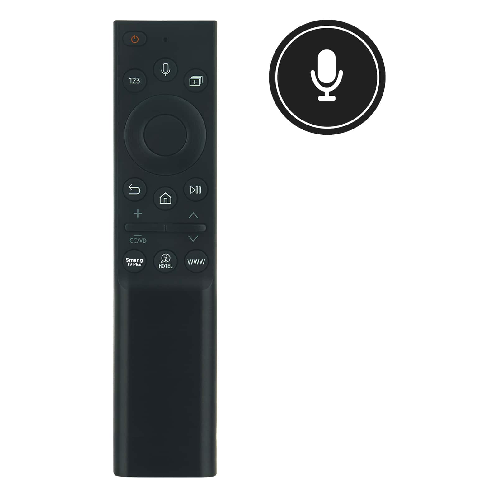 VINABTY - New BN59-01363E Replaced Remote Fits fornSamsung TV UN75AU8000FXZA UN85AU8000F UN85AU8000FXZA UN65AU800PFXZA - Black