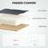 PADDED CUSHION
Faux Leather
High-Resilience Foam
Stable Plank
Normal
Our