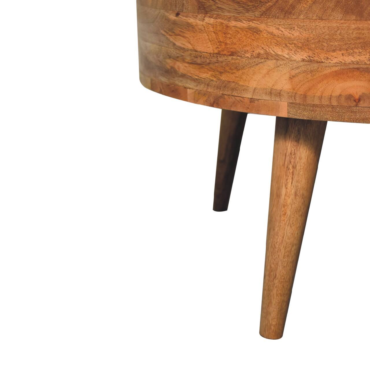 Alt View 1. Artisan Furniture - Odyssey Oak-ish Coffee Table - Brown.