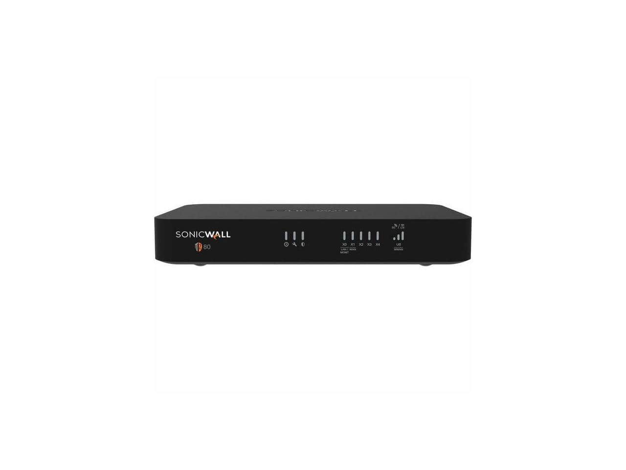 SonicWall - TZ80 Firewall w/ Total Secure (1-Year Advanced Protection Security Suite) | 03-SSC-2840 - Black