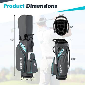 golf cart bag rain hood ZHICIM Cover with Snap Button, Universal 1680D Nylon Waterproof Material Dustproof Club Protector : Sports & Outdoors powered by Seaforth VEVOR Golf Cart Bag, 15