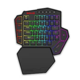 REDRAGON - K585 HE Wired Rapid Trigger Magnetic One-Handed RGB Gaming Keypad - Black