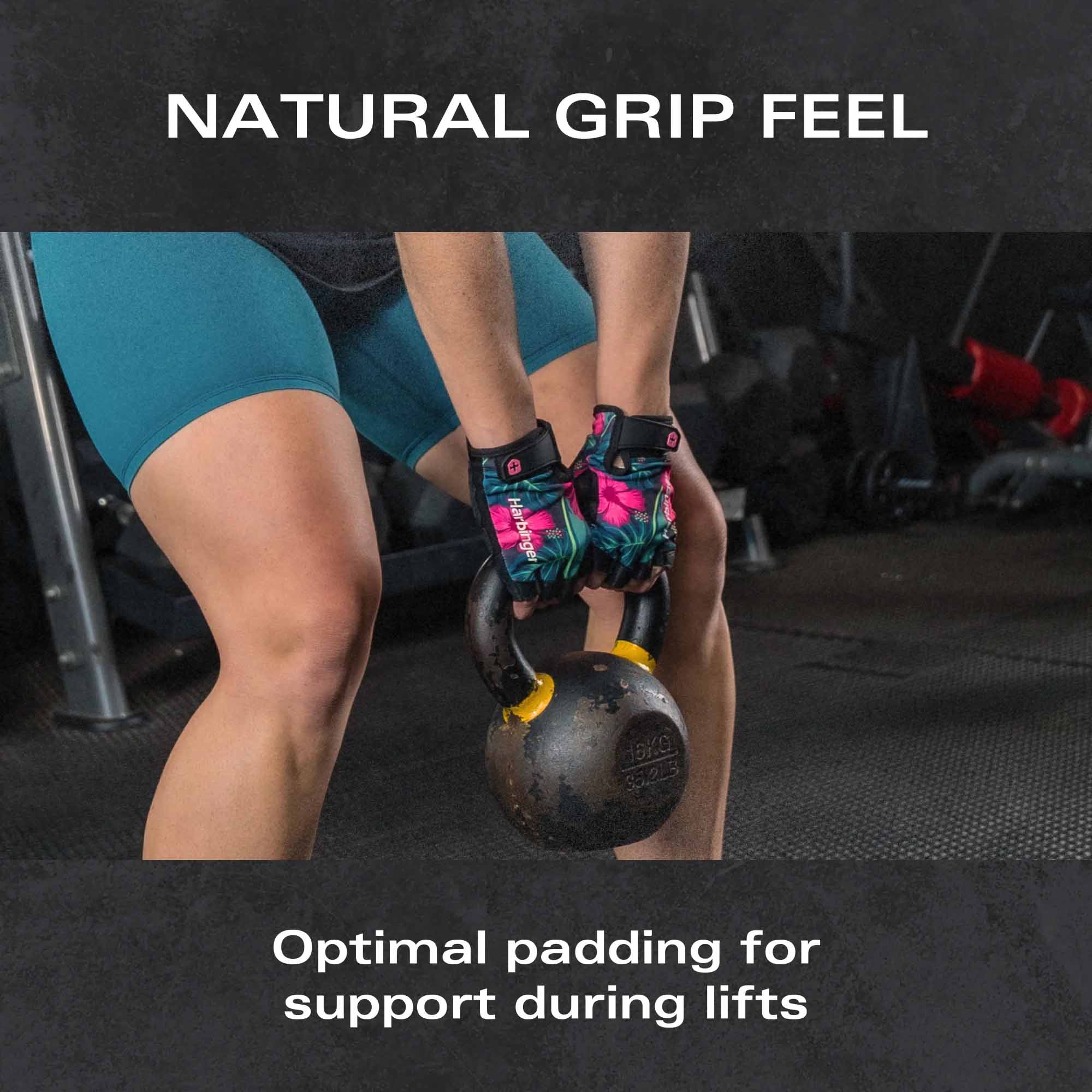 NATURAL GRIP FEEL

Optimal padding for support during lifts
