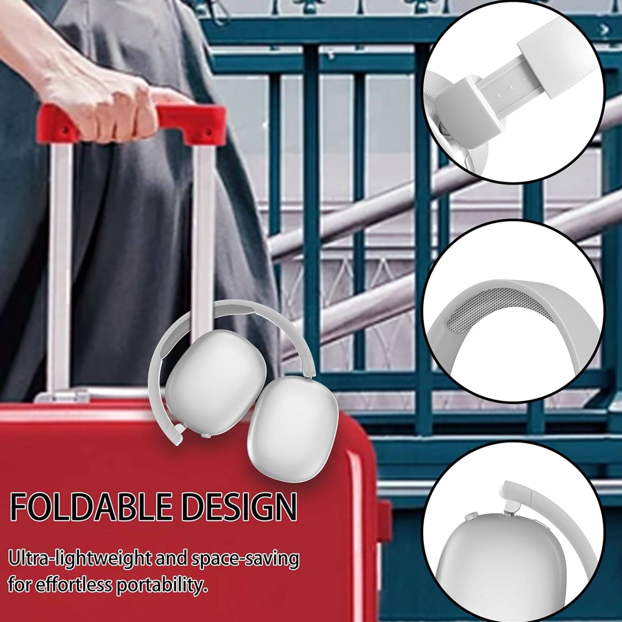 FOLDABLE DESIGN  
Ultra-lightweight and space-saving for effortless portability.