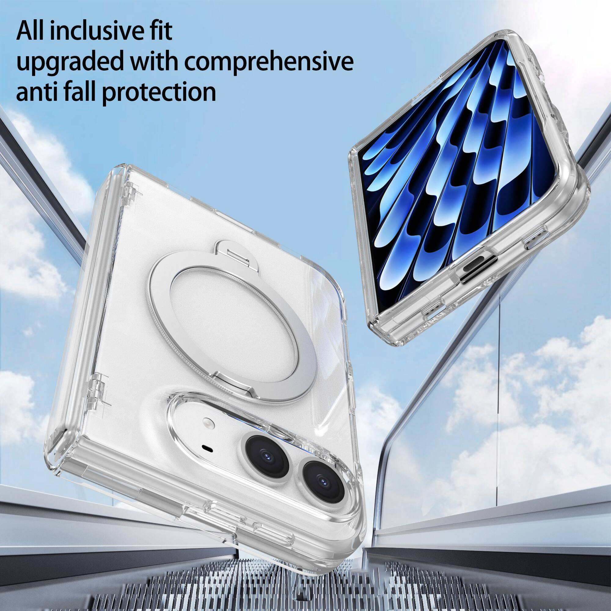 All inclusive fit upgraded with comprehensive anti fall protection