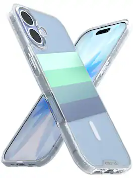 Smartish - iPhone 17e/16e MagSafe Case - Gripmunk Protective Slim Grip Magnetic Cover - So Jaded - Deep End (MagSafe)