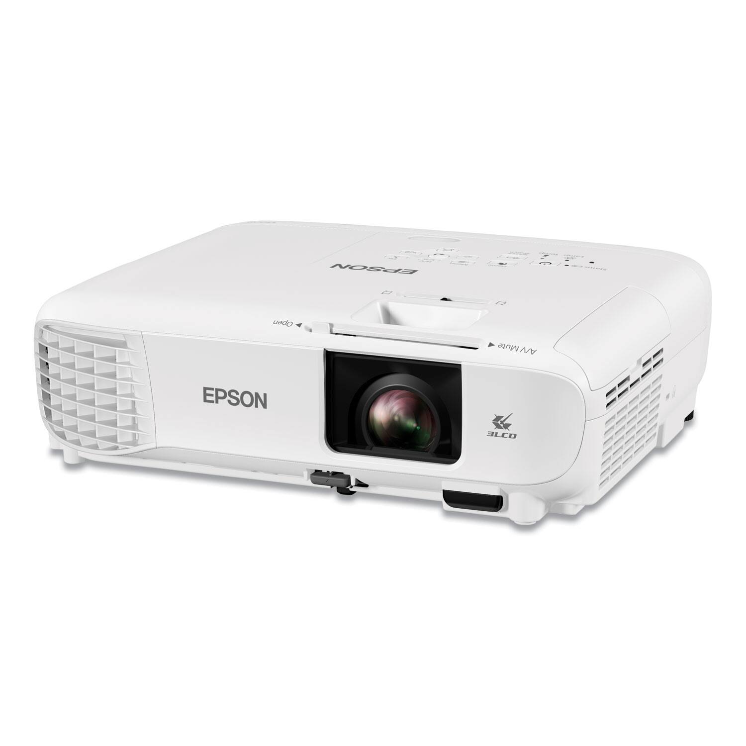 EPSON 2 Open A/VMute AN EPSON 3LCD
