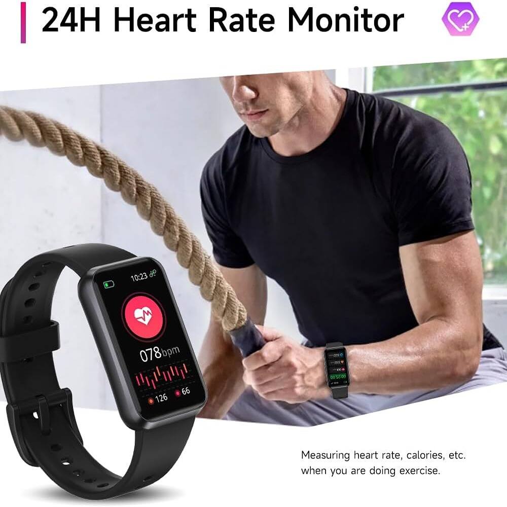 24H Heart Rate Monitor

Measuring heart rate, calories, etc. when you are doing exercise.