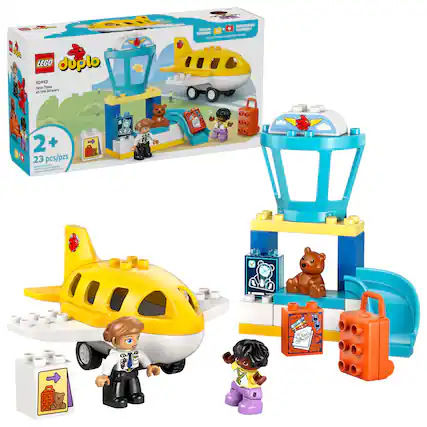 LEGO duplo 10443 First Time at the Airport EXPRESSING YOURSELF 2+ 23 pcs/pzs