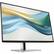 Alt View 16. HP - 23.8" IPS LCD FHD 100Hz Monitor (USB) - Sleek Black, Silver, Dual Color.