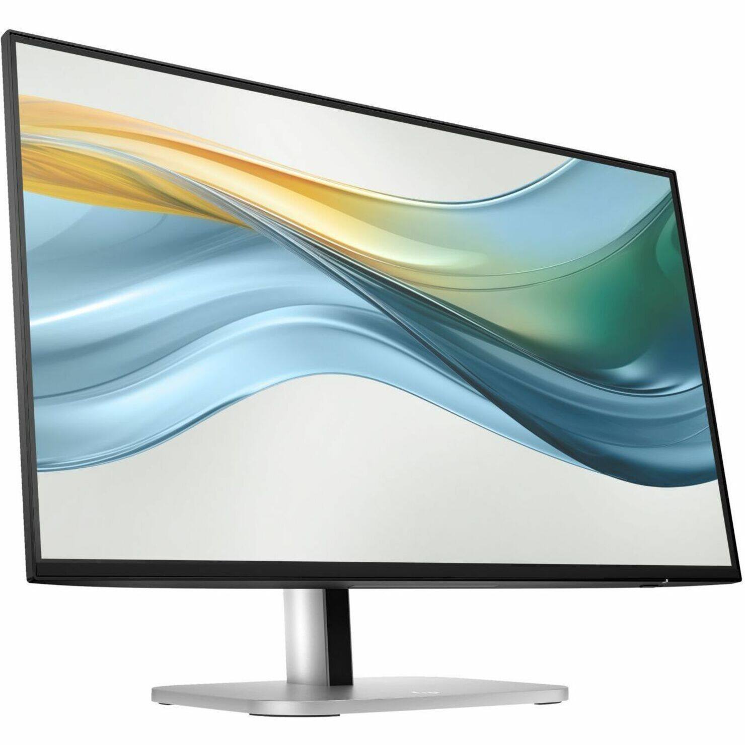 Alt View 16. HP - 23.8" IPS LCD FHD 100Hz Monitor (USB) - Sleek Black, Silver, Dual Color.