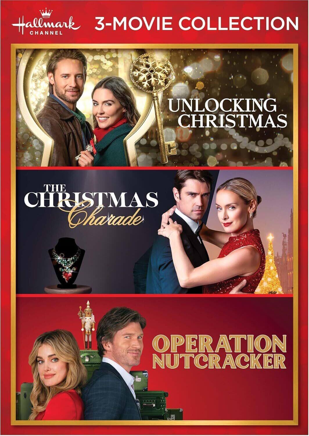 Hallmark Channel 3-Movie Collection: Unlocking Christmas / The Christmas Charade / Operation - DVD
