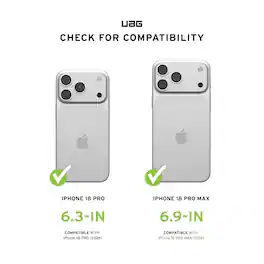 UAG - iPhone 18 Pro Max/iPhone 18 Pro Lens Protector, Anti-Fingerprint, Individual Titanium Alloy Ring, Aluminosilicate Glass - Black Titanium