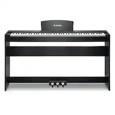 Front. Donner music - Donner DDP-50 Beginner Weighted Digital Piano.