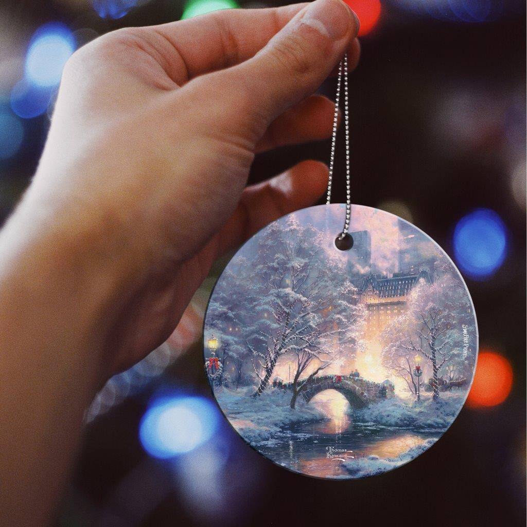 The text on the image reads:

"Thomas Kinkade"