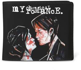 PopMarket - My Chemical Romance - Rocksax - My Chemical Romance - Three Cheers Logo - Premium Wallet With Coin - Multicolor