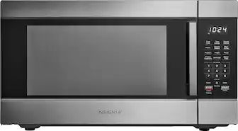 Insignia™ - 2.2 Cu. Ft. Countertop Microwave with Sensor Cooking and Inverter Technology - Stainless Steel