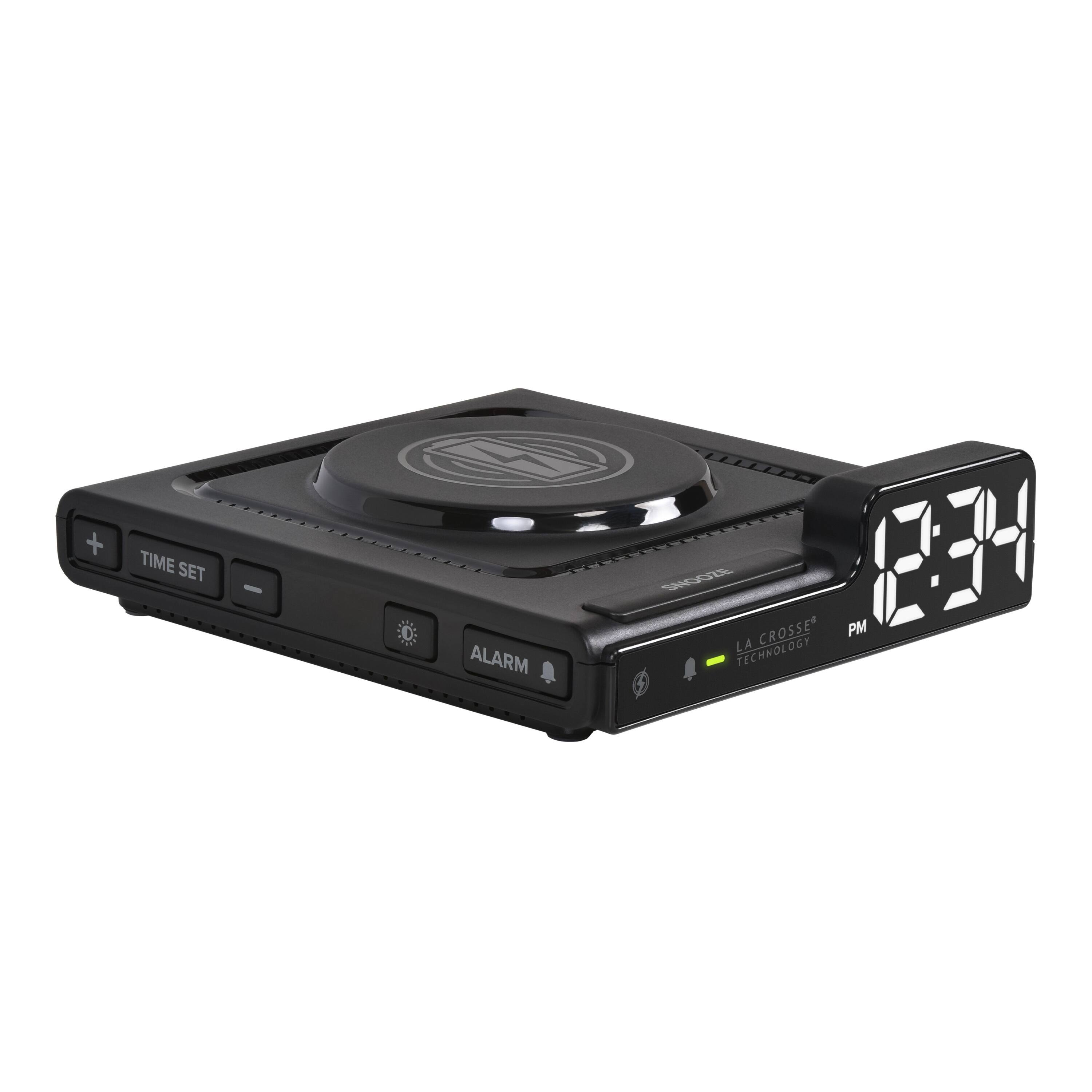 TIME SET - ALARM SHOOT LA CROSSE 12:34 PM LA TECHNOLOGY