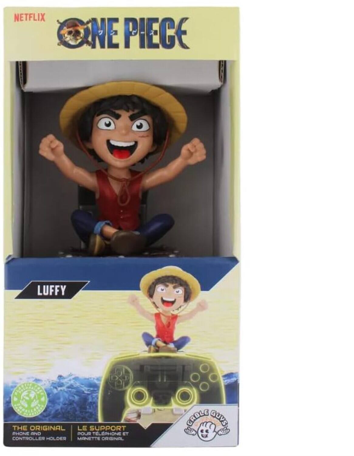 NETFLIX ONE PIECE LUFFY THE ORIGINAL PHONE AND CONTROLLER HOLDER MANETTE ORIGINAL POUR TÉLÉPHONE ET MANETTE ORIGINAL