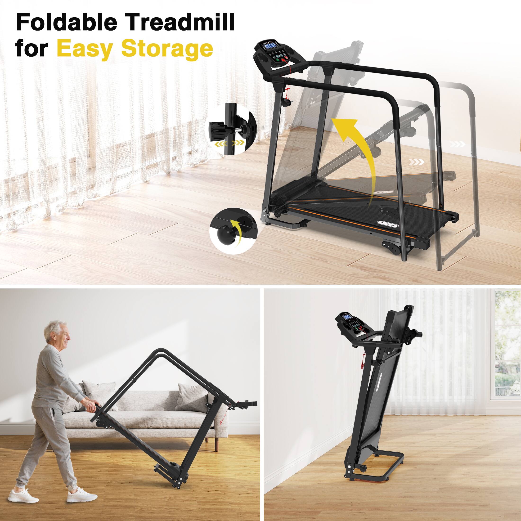 Foldable Treadmill for Easy Storage

Foldable Treadmill for Easy Storage