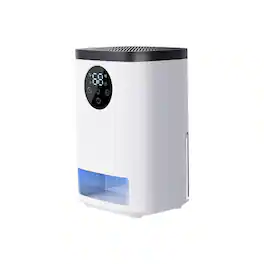 Cluzine - Smart Semiconductor Dehumidifier with 1400ml Tank, LCD Display & Auto Shut-Off