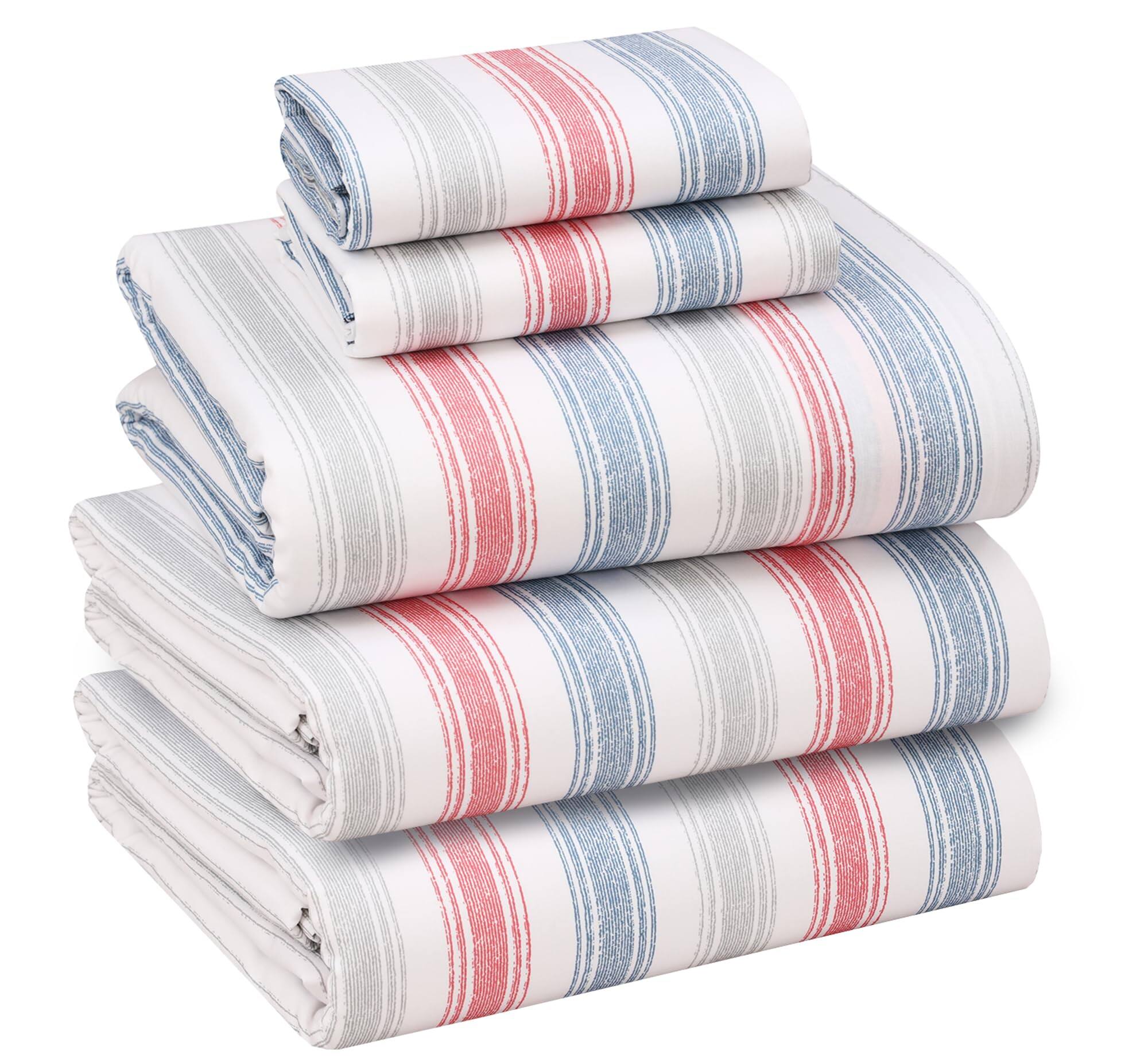 Times - White & Pink Split King