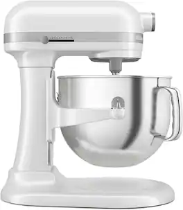 KitchenAid - 7 Quart Bowl-Lift Stand Mixer KSM70SKXXWH - White
